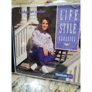 Vintage 1992 Lady Foot Locker Casuals CD Life Style Classics Reebok C4932